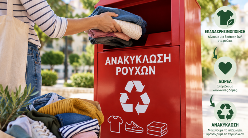 Ανακύκλωση Ρούχων σε Φιλοθέη, Ψυχικό & Νέο Ψυχικό